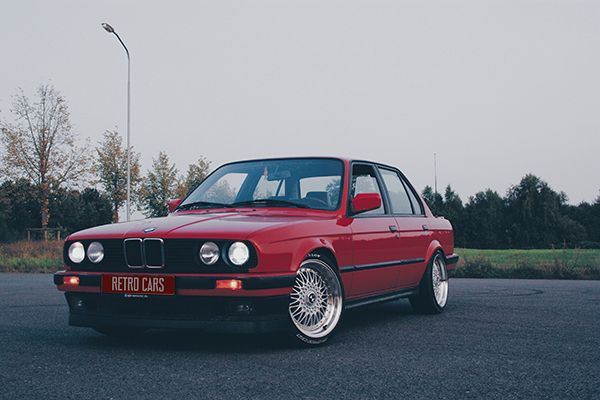 BMW oldtimer rot BMW oldtimer rot